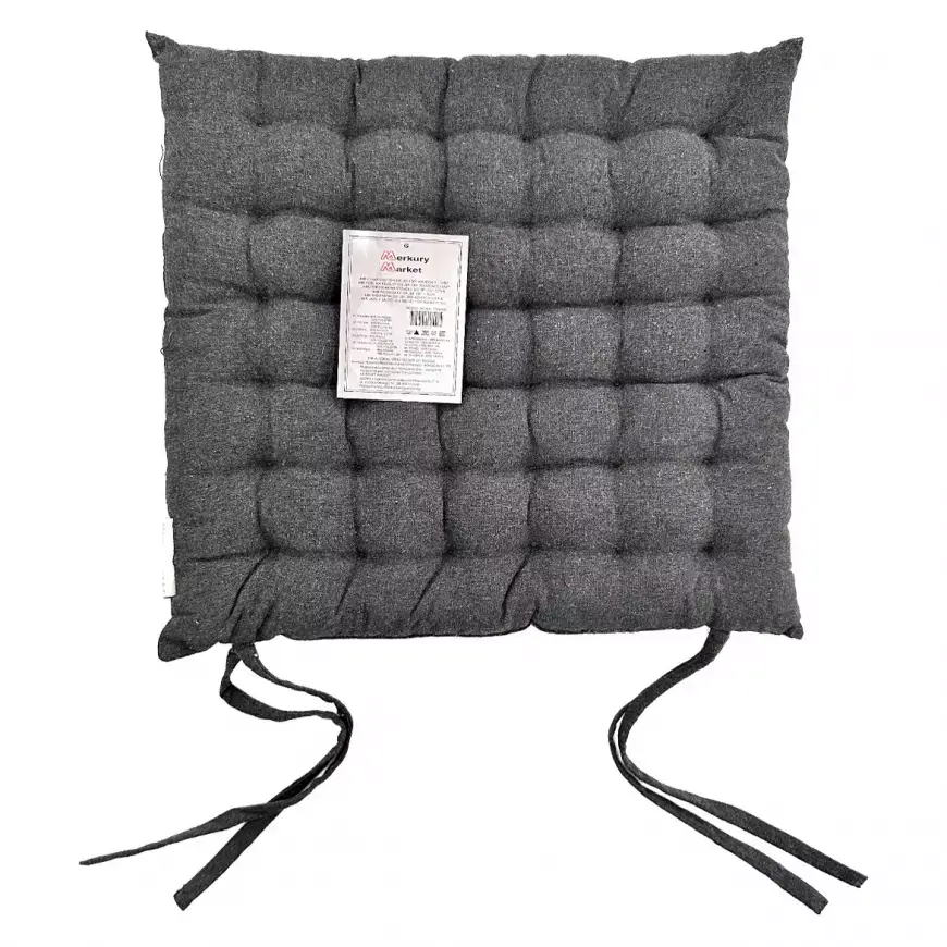 Podsedák na židli SSE-JBT-1001 40x40 cm tmavě šedý