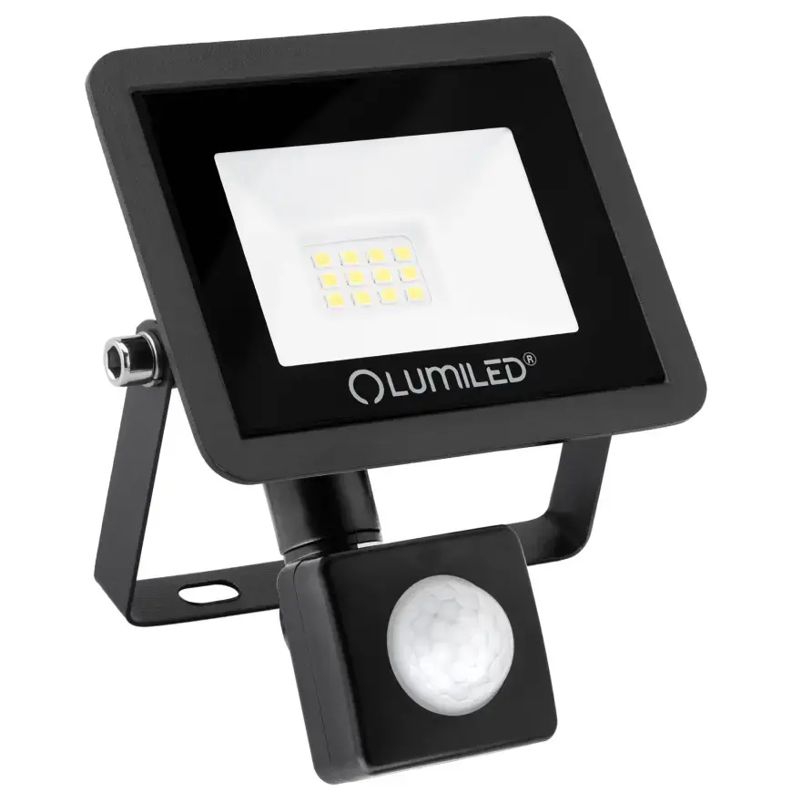 Lumiled LED reflektor Zuna 10W s pohybovým čidlem 4000K