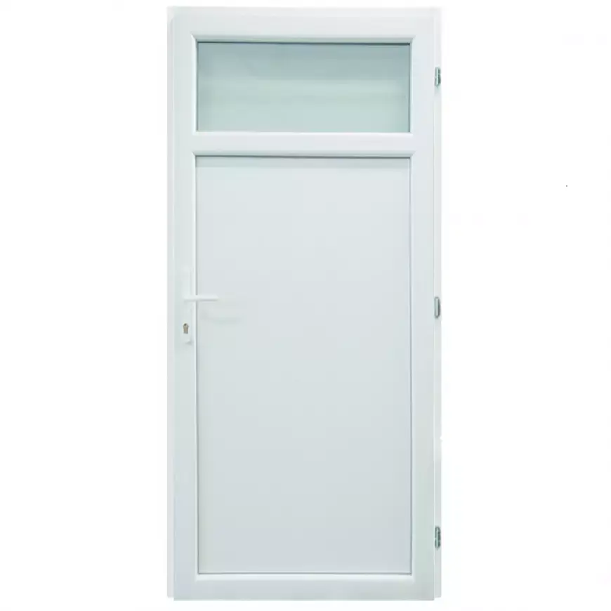 Vchodové dveře Eco D17 80P 88x198x6 bílé