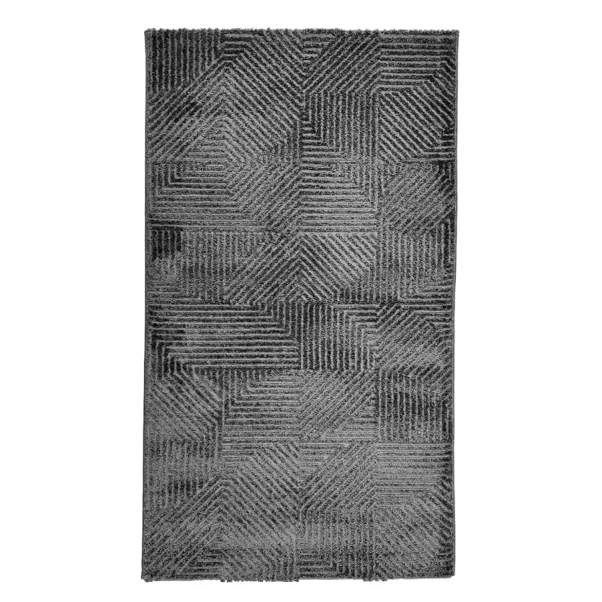 Koberec Frisee Lucca 0,8/1,5 E132b antracit