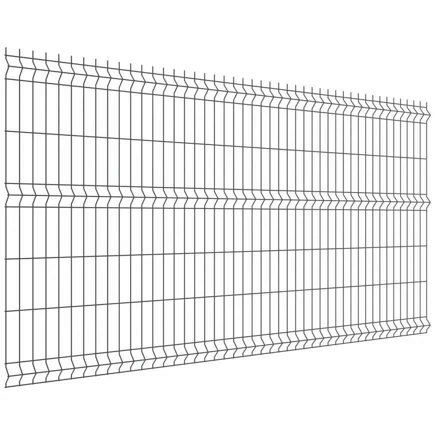 PLOTOVÝ PANEL 3D 1230X2500CM, DRÁT 4,0MM - ANTRACIT, RAL7016