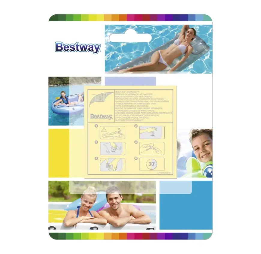 Sada záplat na bazény 62068