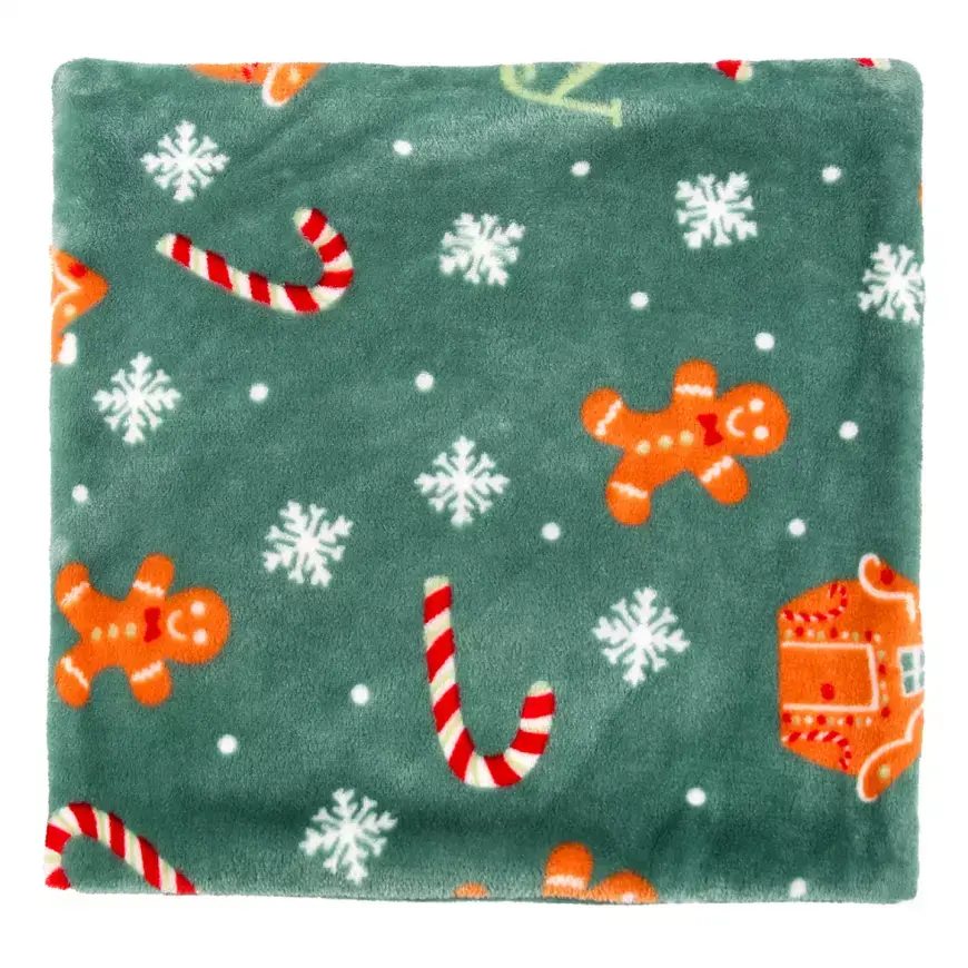 Povlak na polštář Christmas 40x40 cm zelený