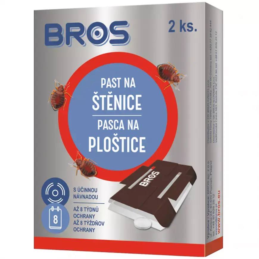Lepová past Bros na štěnice