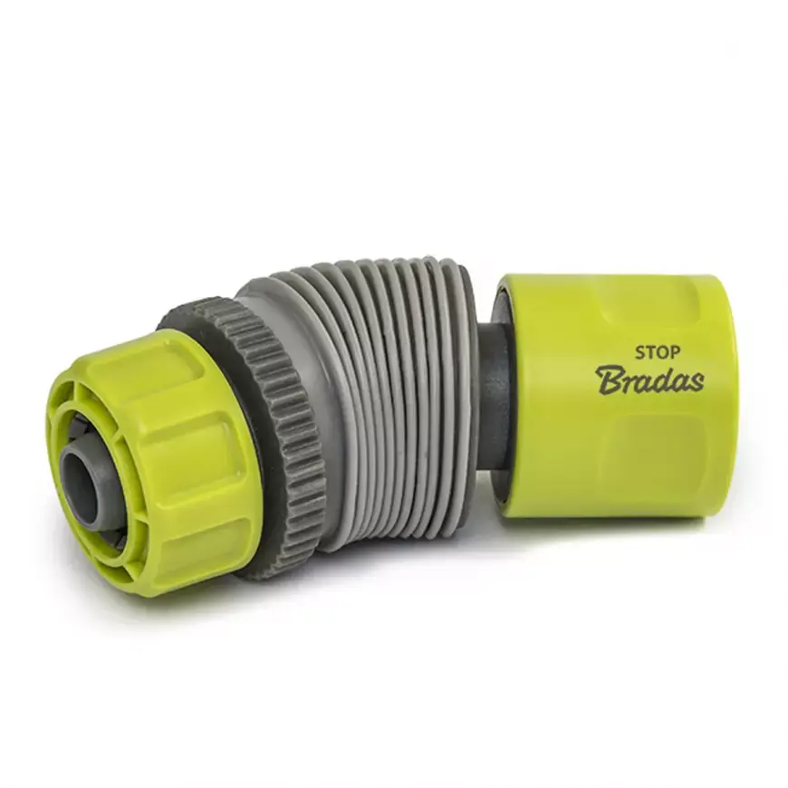 BRADAS Flexibilní rychlospojka 1/2" LIME LINE se stopem