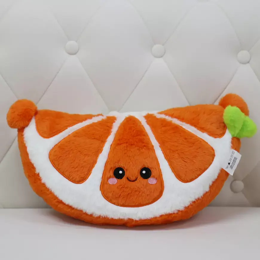 Polštář Pomeranč 37x20 cm oranžový