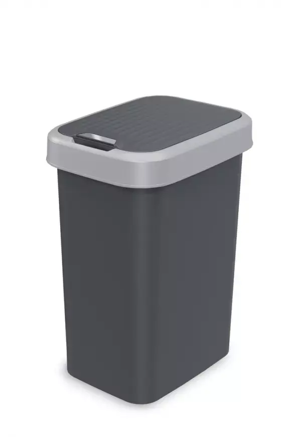 Odpadkový koš 25lt - 33.4x25.6x46h – šedá/antracit fba-