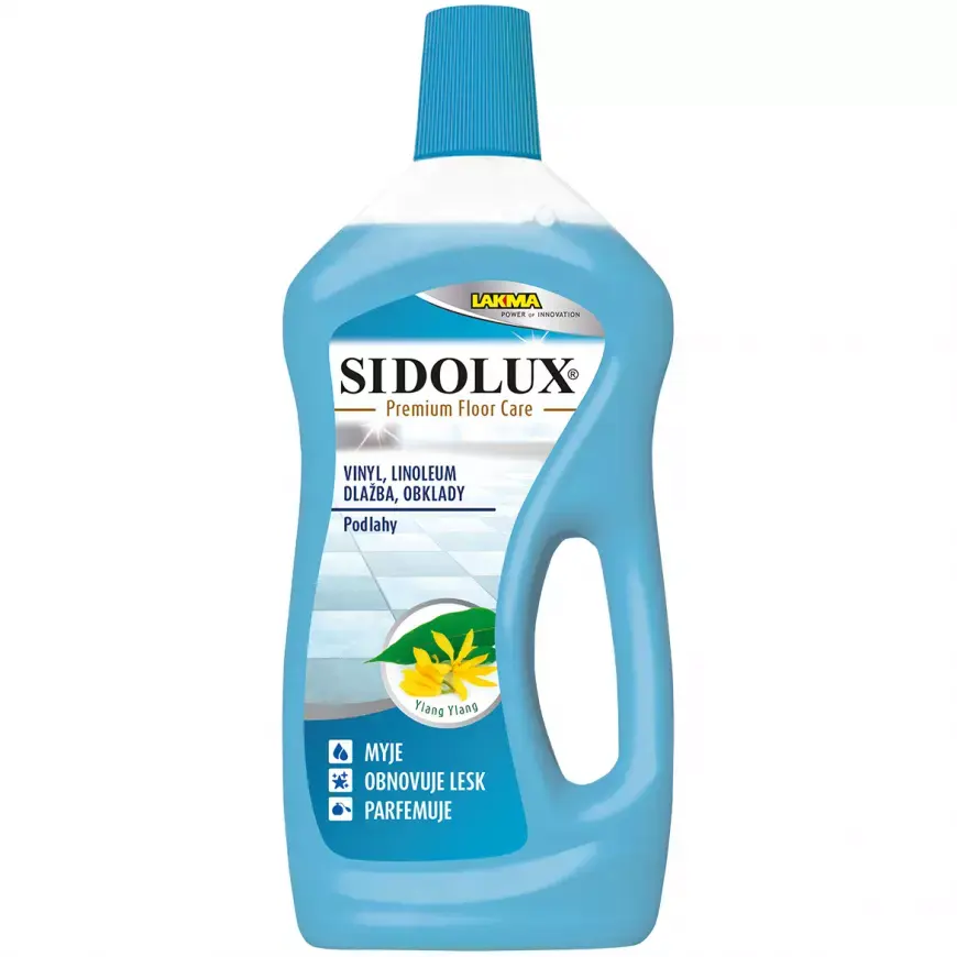 Sidolux Premium Floor Care na mytí podlah vinyl linoleum dlažba Ylang Ylang 1 l