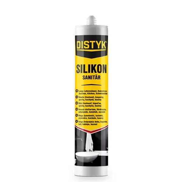 Den Braven Sanitární silikon DISTYK Line 280 ml transparentní