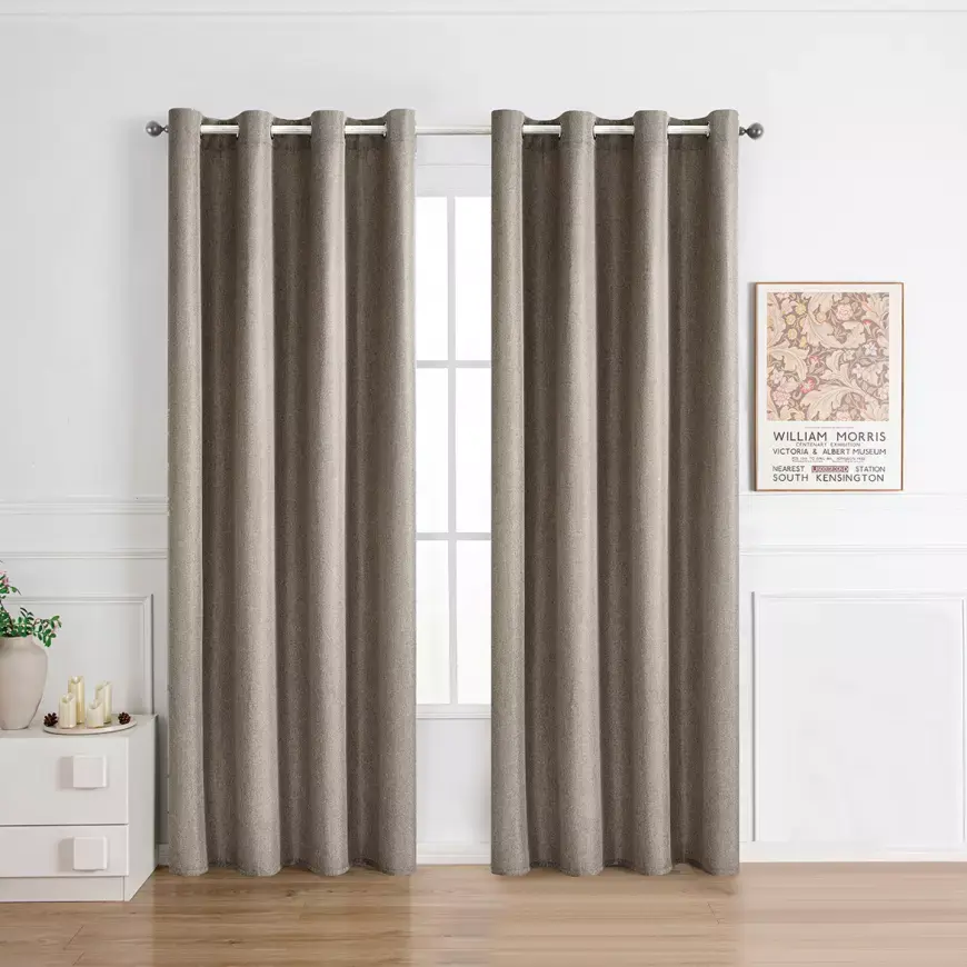 Závěs na průchodkách NORI 005/185GSM 140x250 hnědý