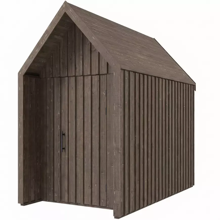 Zahradní domek Swedish Barn 1622 hnědý V1