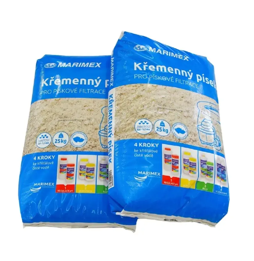 Rudolf Klazár Křemenný písek pro pískové filtrace, 0,6 až 1,2 mm, 25 kg