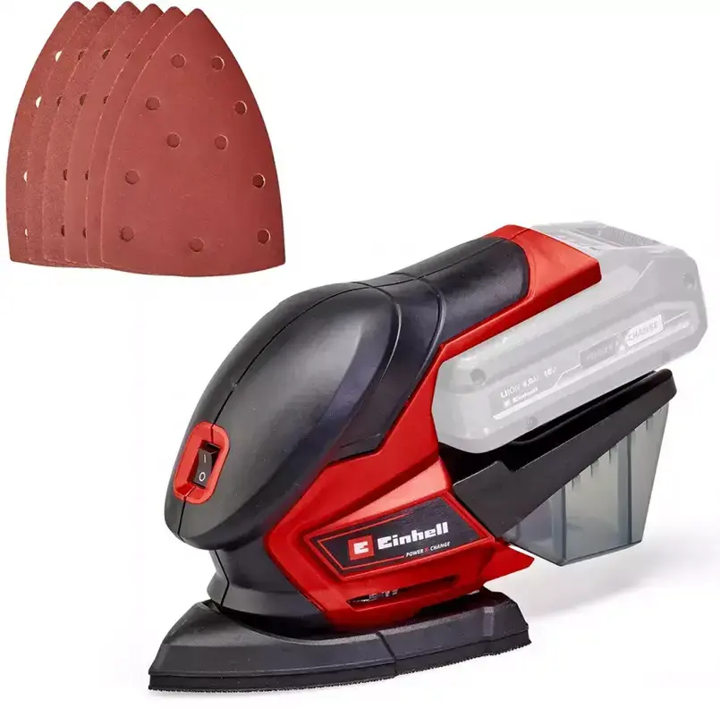 Akumulátorová víceúčelová bruska TE-OS 18/150 LI SOLO +startovací sada Power X-Change 18 V / 2,5 Ah