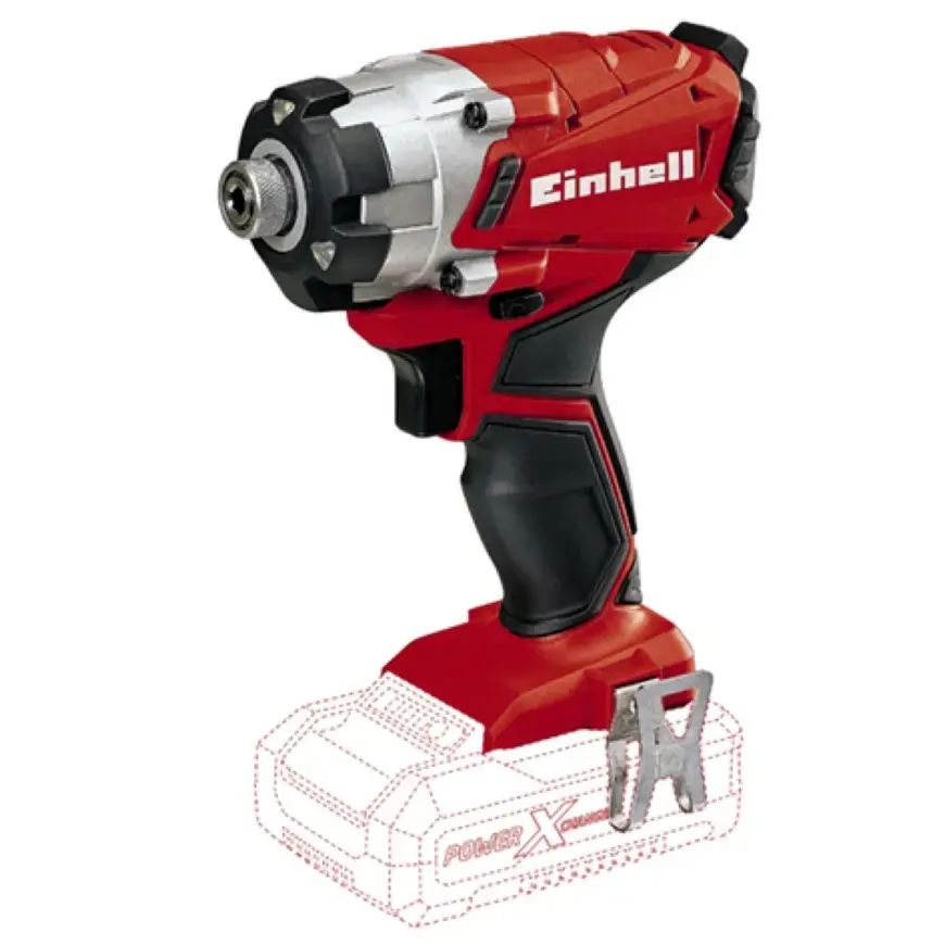 Einhell Aku rázový utahovák TE-CI 18/1 LI-SOLO + startovací sada POWER X-CHANGE 18 V / 2,5 AH