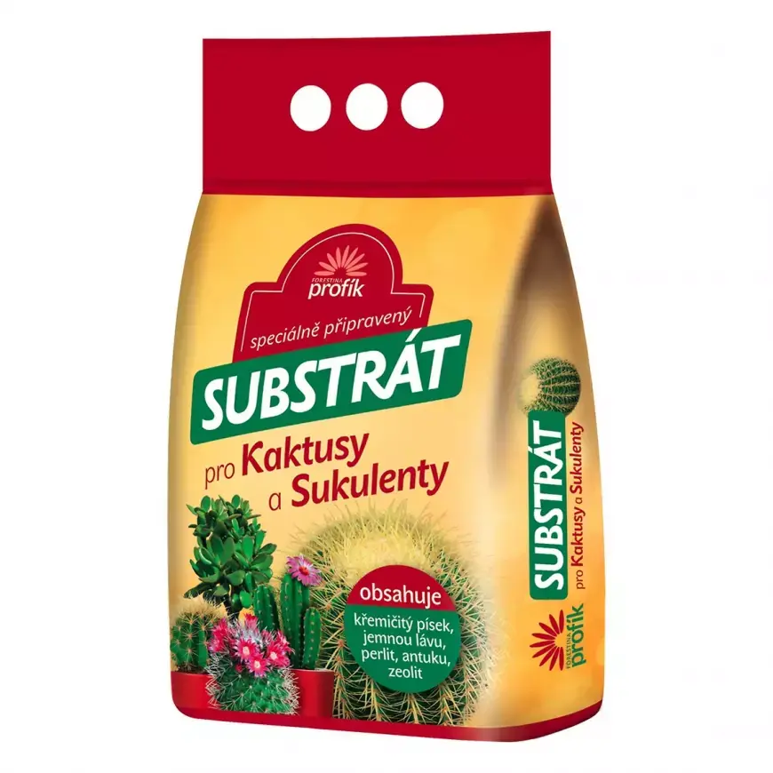 Substrát kaktusy a sukulenty 5l Foresti