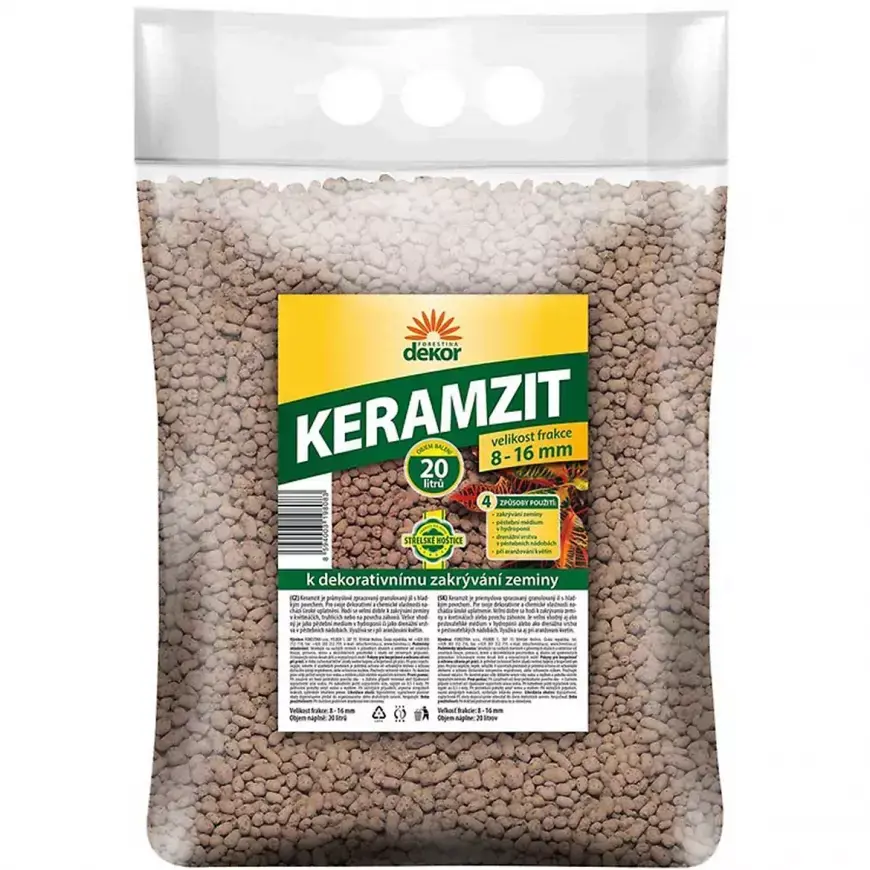 FORESTINA dekor Keramzit 8-16 mm, 20 l