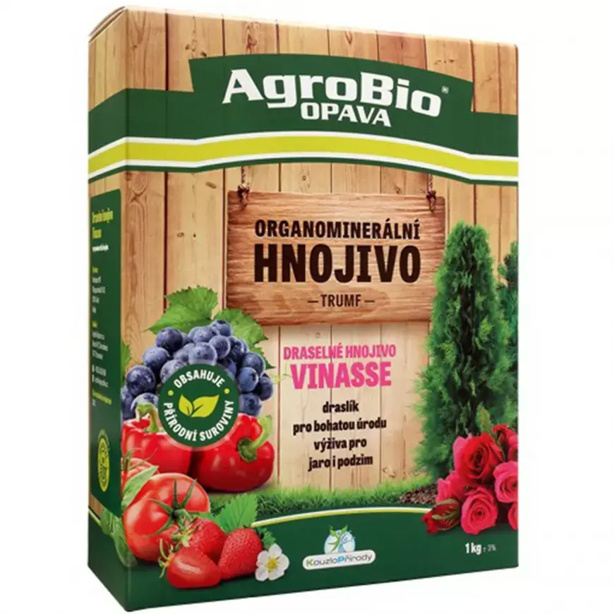 AgroBio TRUMF draselné hnojivo Vinasse pro plod a květ 1 kg