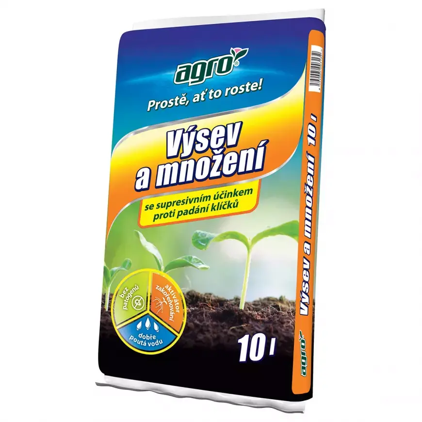 AGRO CS AGRO substrát pro výsev a množení 10 l