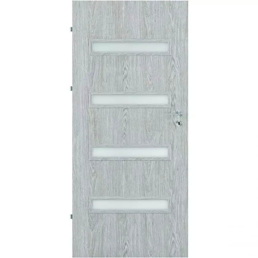 Interiérové dveře Verona 4*4 80L dub stříbrný