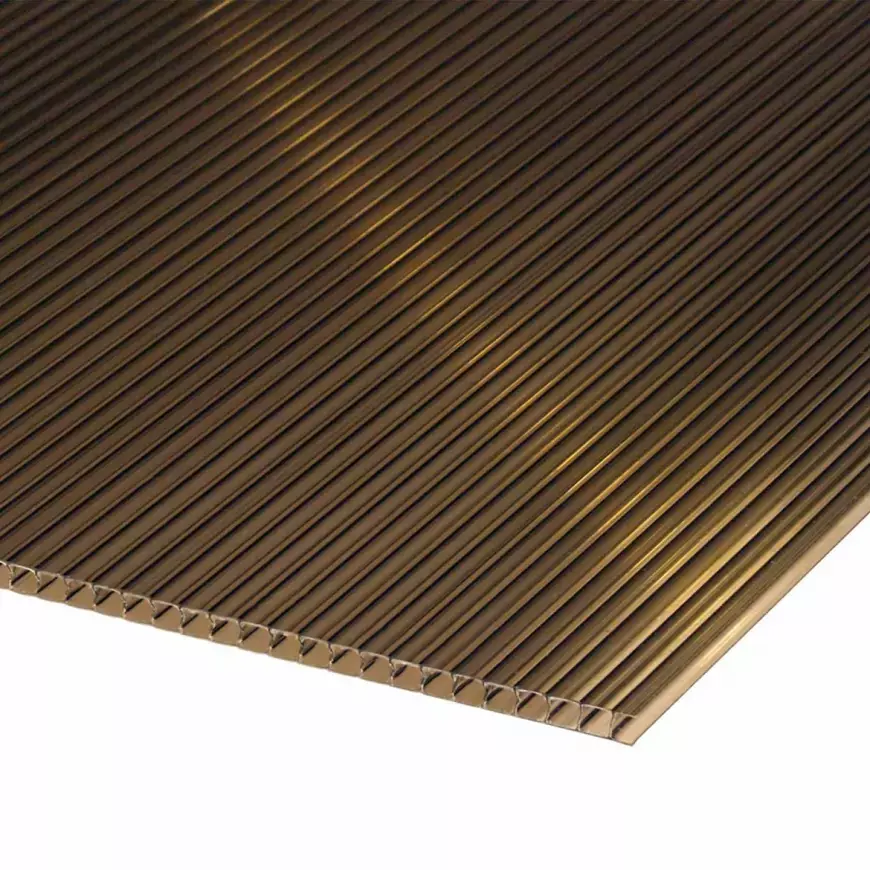 Polykarbonátová deska 2000 x 1050 x 6 mm hnědá