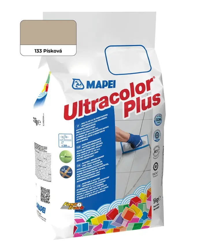Hmota spárovací Mapei Ultracolor Plus 133 písková 5 kg