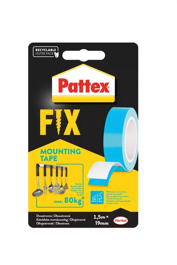 Pattex montážní páska Super fix do 80 kg 807