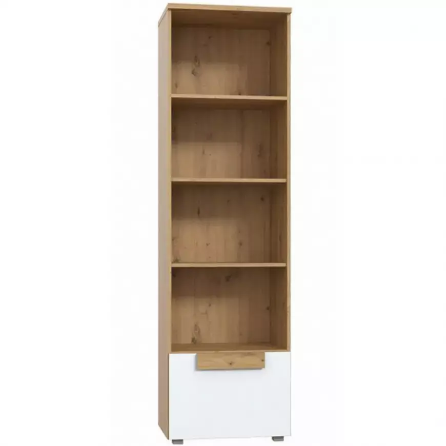 Regál Arkina 55 cm, dub artisan/bílá