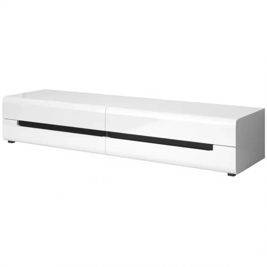 Tv Stolek Hektor 180cm Bílá Lesk