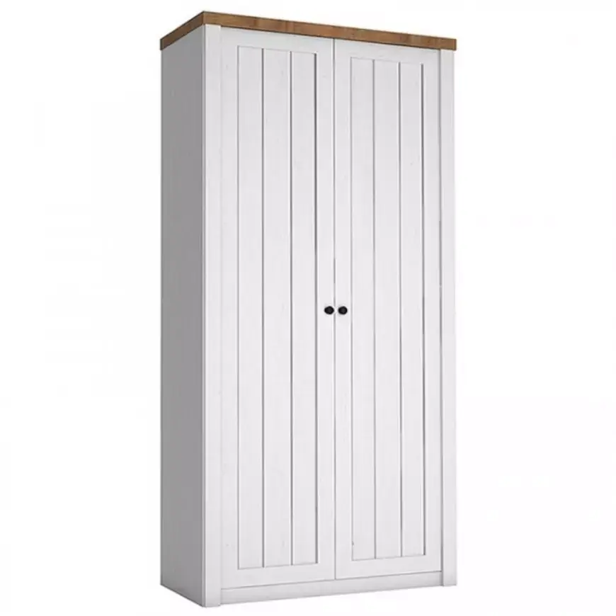 Skříň Prowansja 90cm Borovice Andersen/Dub Lefkas Tmavý S2D