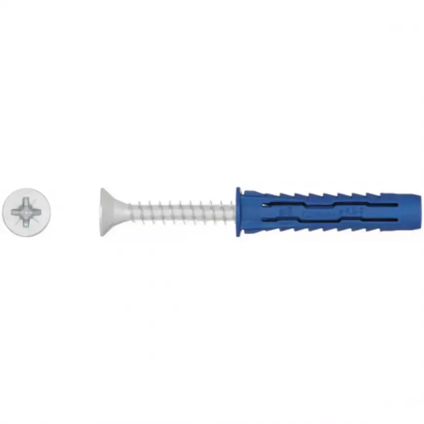 Hmoždinka univerzální uzlovací 4ALL 5 mm - nylon s vrutem; 3,5 x 30 mm; (100 ks/bal.)