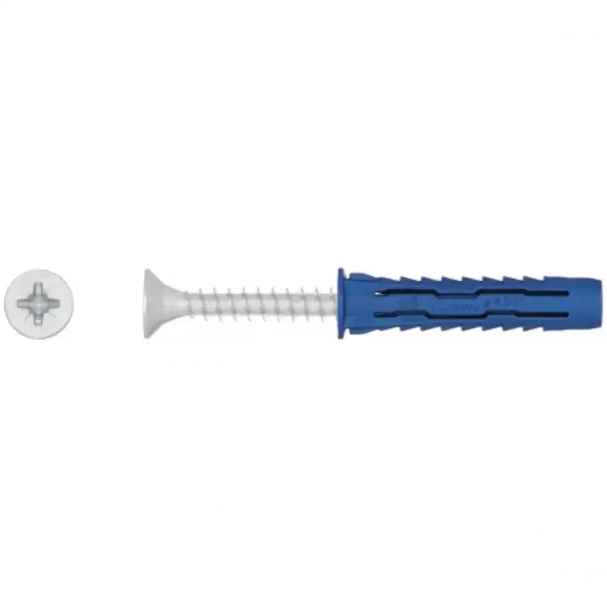 Hmoždinka univerzální uzlovací 4ALL 10 mm - nylon s vrutem; 6 x 60 mm; (25 ks/bal.)