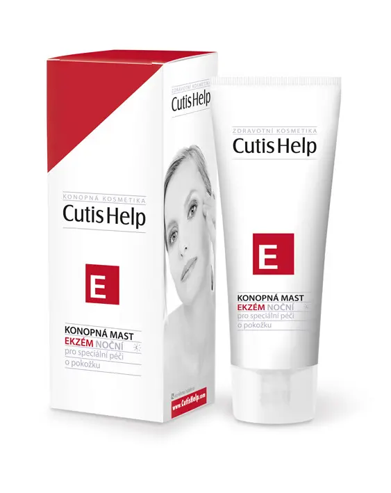 CUTISHELP Ekzém Konopná noční mast 100 ml