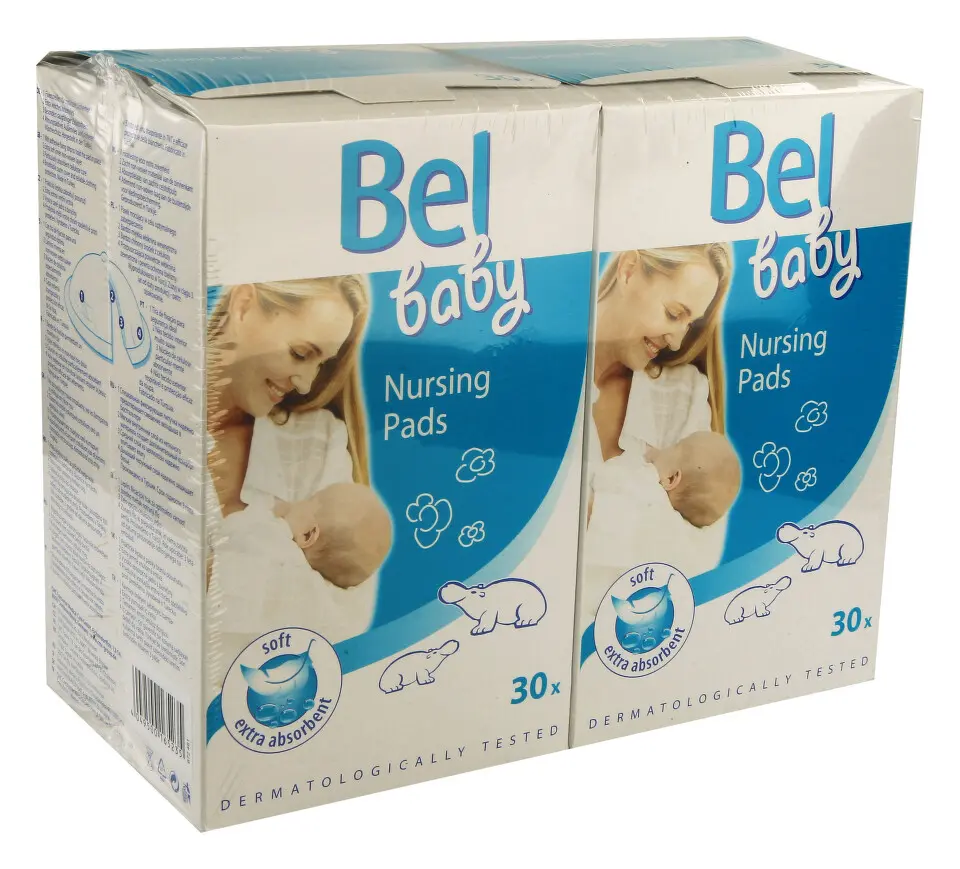 Bel Baby prsní vložky duopack 2x30 ks