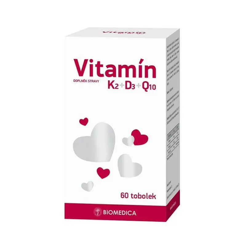 Vitamín K2+D3+Q10 tob.60
