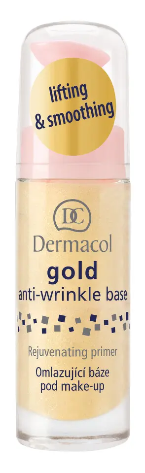 Dermacol Omlazující báze pod make-up se zlatem (Gold Anti-Wrinkle Base) 20 ml