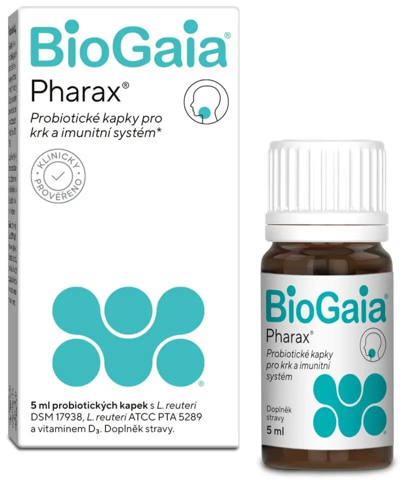 BioGaia Pharax Probiotické kapky 5ml