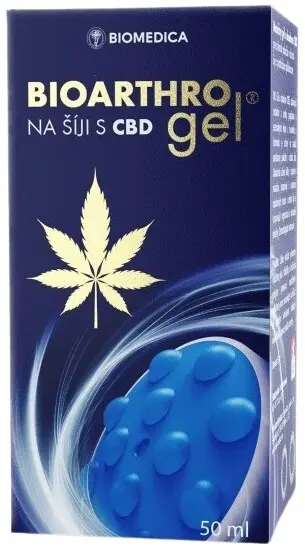 Bioarthro gel na šíji s CBD 50ml