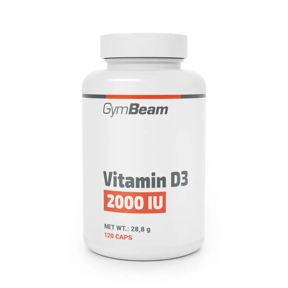 GYMBEAM Vitamín D3 2000 IU 120 tablet