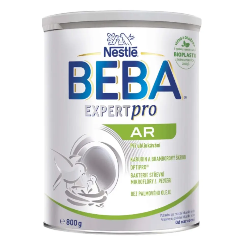 BEBA Speciální kojenecké mléko EXPERTpro AR při ublinkávání, 0m 800 g