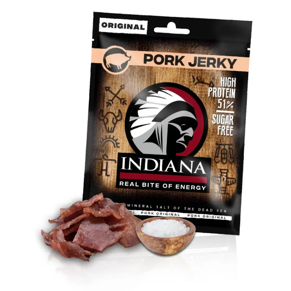 INDIANA Jerky vepřové Original 25g