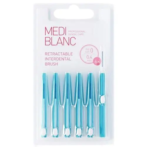 Mediblanc Mezizubní vysouvací kartáčky 0,4 mm 6 ks