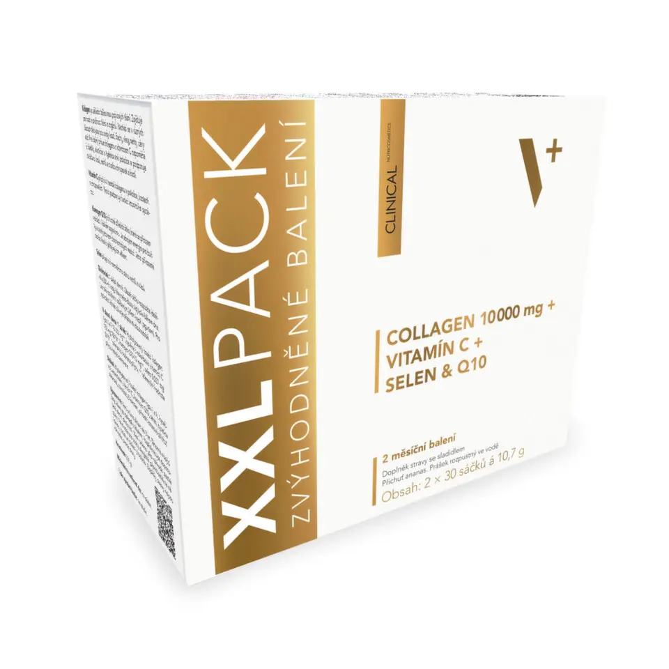 Clinical Collagen+vit.C+selen&Q10 ananas 60x10.7g