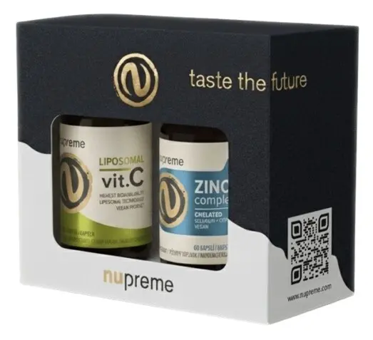 Liposomal vit.C cps.30+Zinc complex cps.60 NUPREME