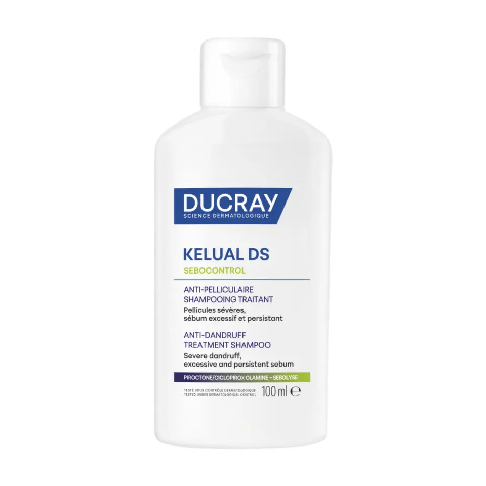 DUCRAY Kelual DS SEBOCONTROL Pečující šampon proti lupům 100ml