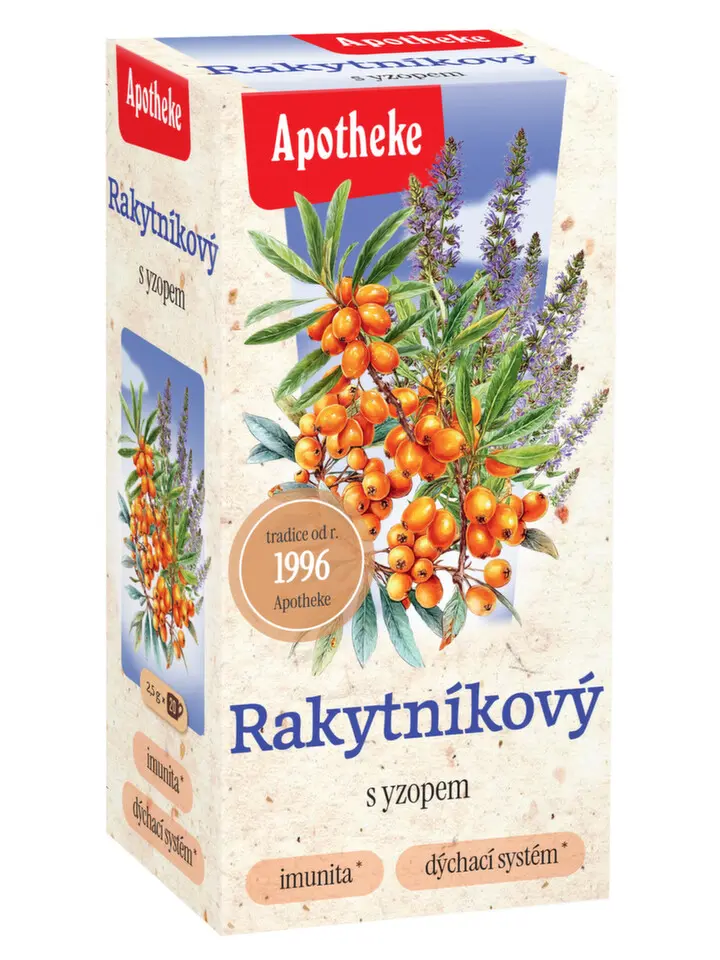 APOTHEKE Rakytníkový čaj 20 sáčků