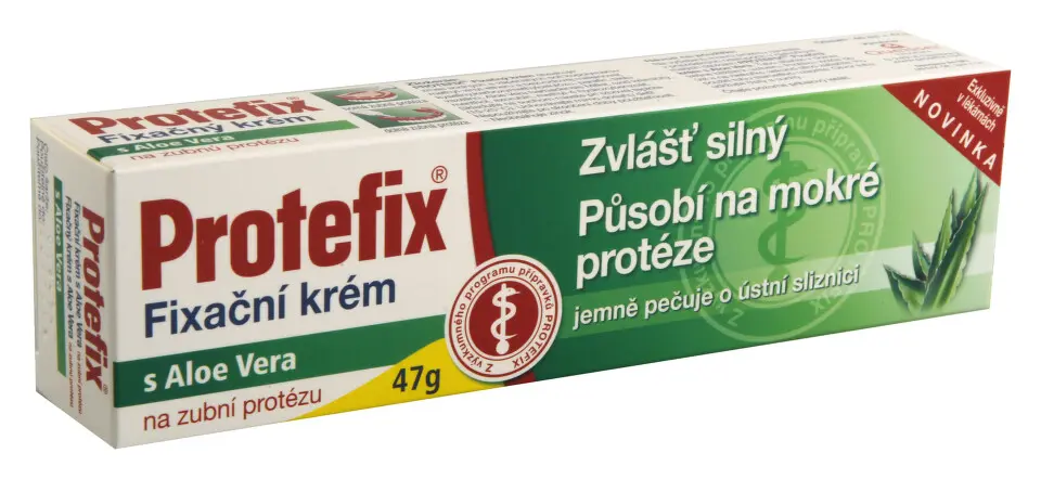 Protefix fixační krém s aloe vera 47g