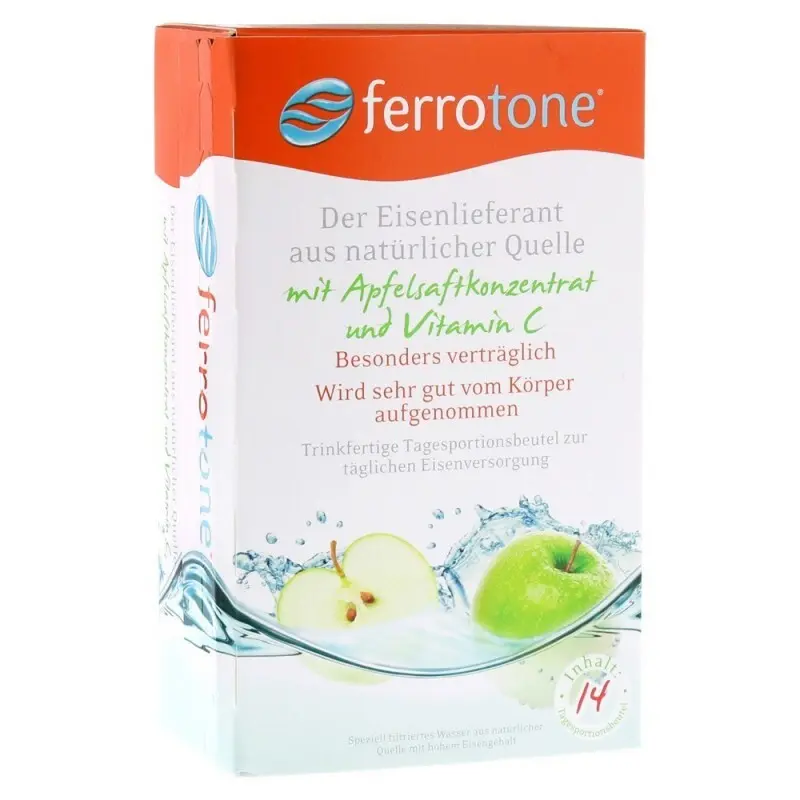 Nelsons Ferrotone jablko s vitaminem C 14 x 20 ml