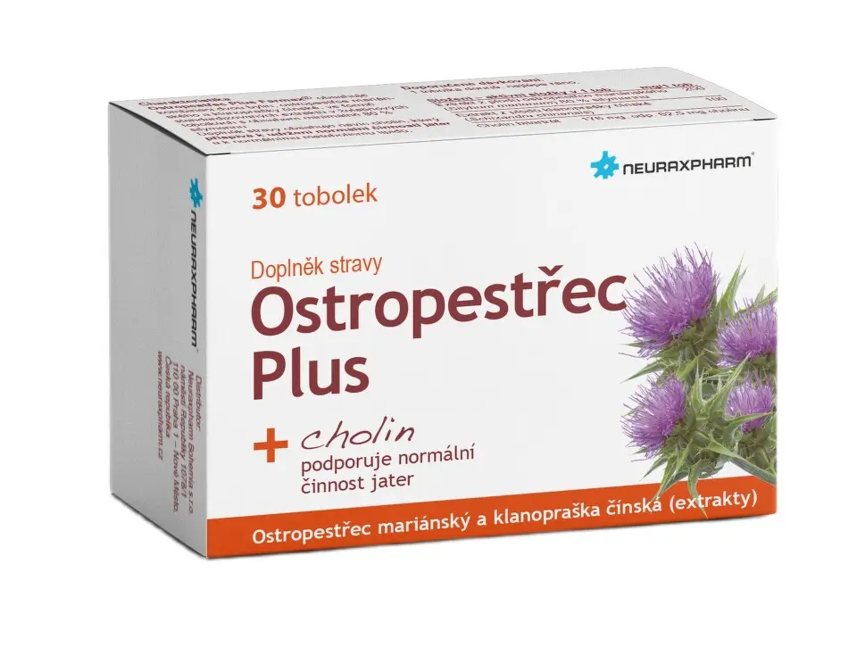 Ostropestřec Plus Farmax 30 tobolek