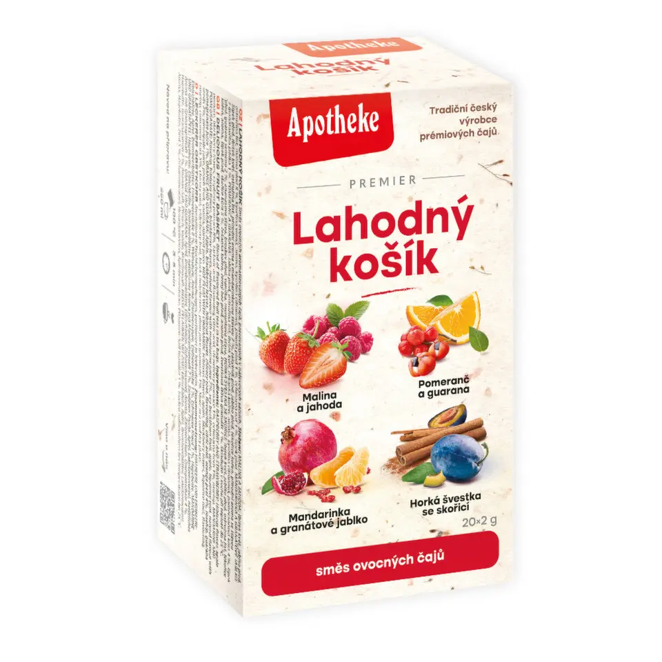 Apotheke Lahodný košík směs čajů 4v1 20x2g