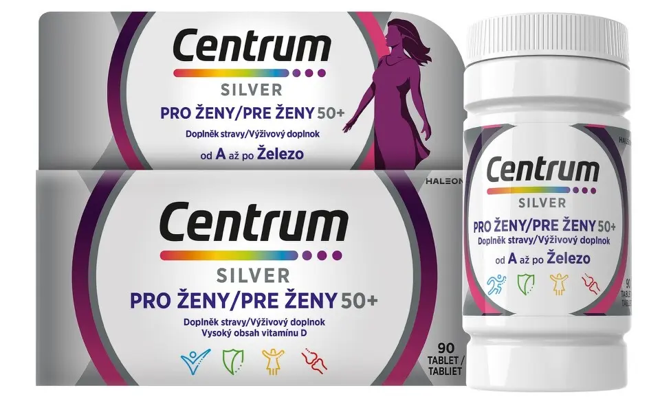 Centrum Silver pro ženy 50+ 90 tablet